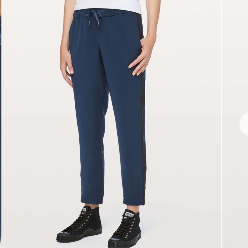 Lululemon Athletica Blue Straight Leg Pants